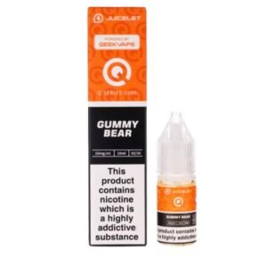 Gummy Bear Q Series 6000 Nic Salt E-Liquid by Juicelet