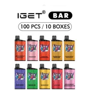 100 PCS IGET BAR 3500 PUFFS