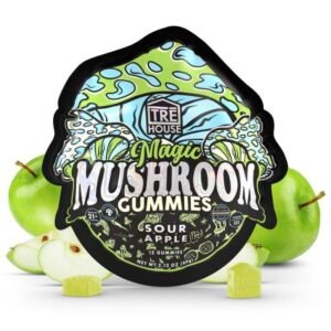Sour Apple Magic Mushroom Gummies