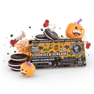 COOKIES & SCREAMS MAGIC MUSHROOM CHOCOLATE BAR – TRĒ HOUSE