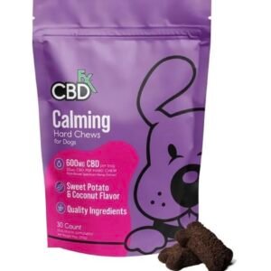 CBDfx Calming Hard Chews For Dogs 600mg CBD