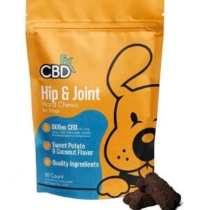 CBDfx Hip & Joint Hard Chews For Dogs 600mg CBD